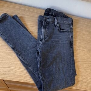 Citizens of Humanity - Rocket Skinny Mid-Rise - Gray Denim Jeans